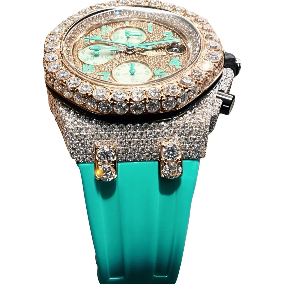 AP Royal Oak Offshore Moissanite Watch