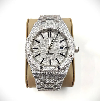 Iced Out Diamond Watch