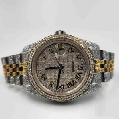 36MM ROSE GOLD ROMAN DIAL WATCH