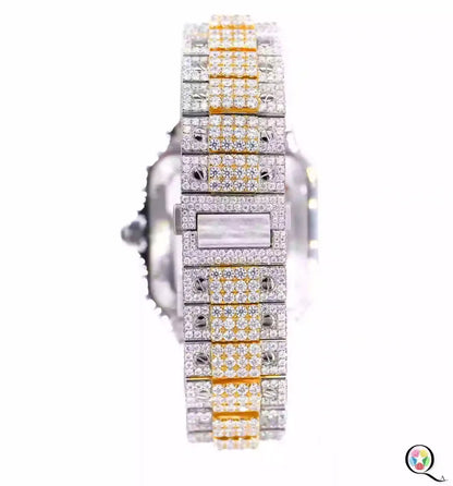 Dazzling 41MM Studded Diamond Watch