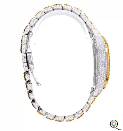 Dazzling 41MM Studded Diamond Watch
