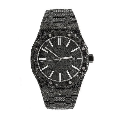 Luxurious Dial Black Diamond Watch