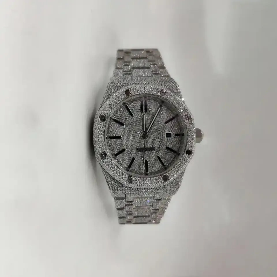 Iced Out Diamond Watch