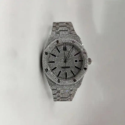 Iced Out Diamond Watch