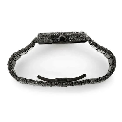 Luxurious Dial Black Diamond Watch