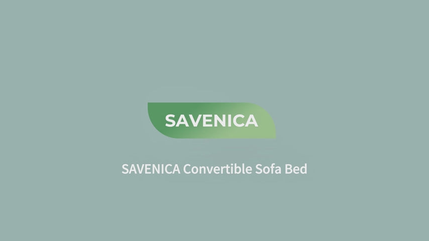 79" Convertible Futon Sofa Bed,Boneless Couch for Living Room | Olive Green