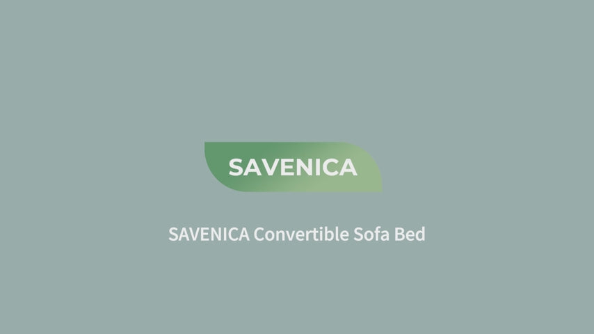 79" Convertible Futon Sofa Bed,Boneless Couch for Living Room | Olive Green
